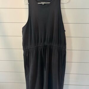 Athleta Black Midi Dress